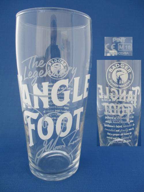 Tangle Foot Beer Glass 002271B134