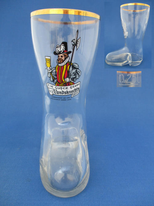 Landsknechts Beer Glass 002272B134