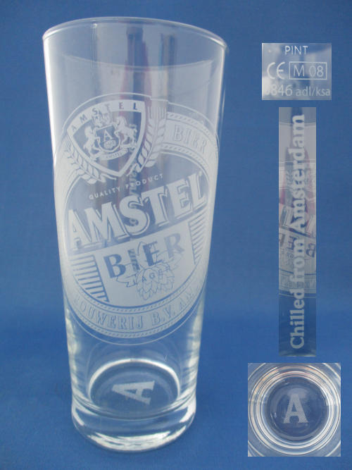 Amstel Beer Glass