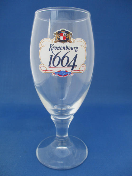 Kronenbourg 1664 Beer Glass 002280B134