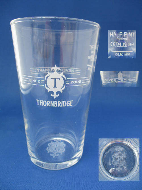 Thornbridge Brewery Beer Glass 002301B134