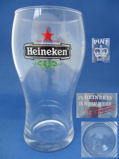 Heineken Beer Glass 002305B134