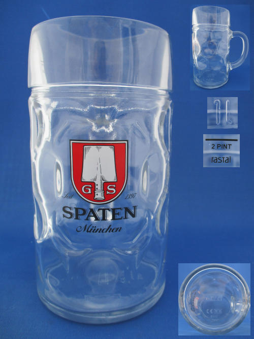 Spaten Beer Glass 002306B136