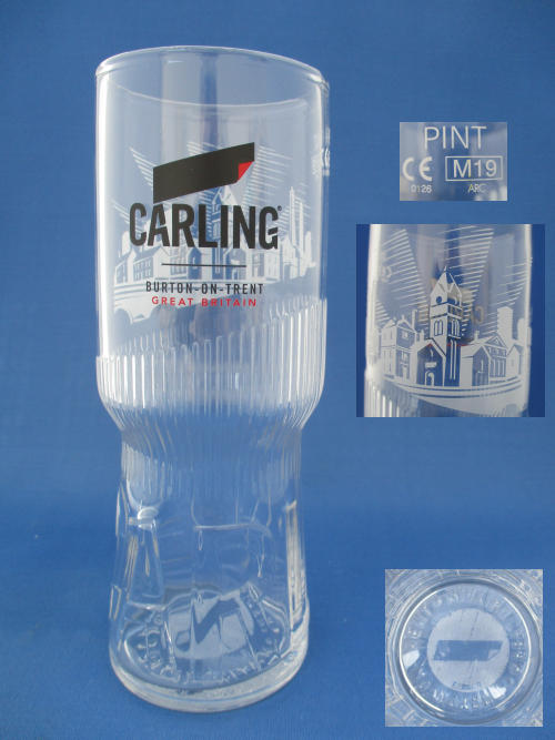Carling Beer Glass 002313B136