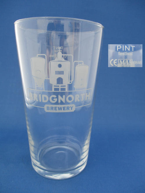 Bridgnorth Beer Glass 002315B136