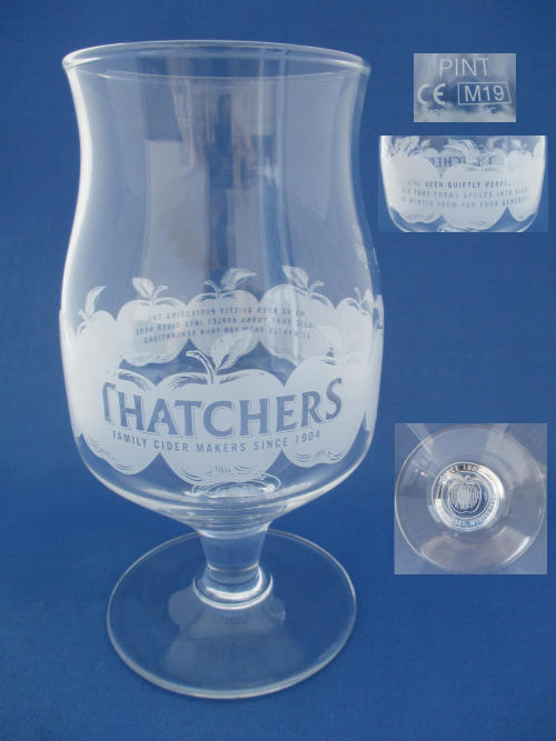 Thatchers Cider Glass 002319B136
