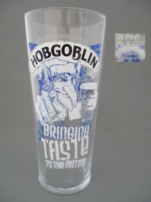 Hobgoblin Beer Glass 002321B136
