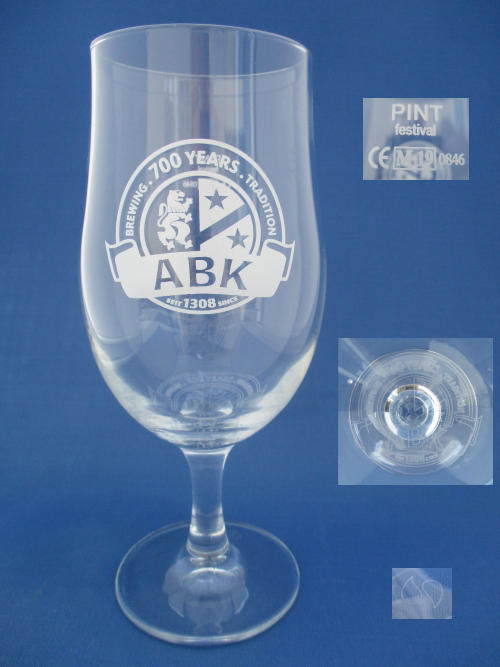 ABK Beer Glass 002324B136