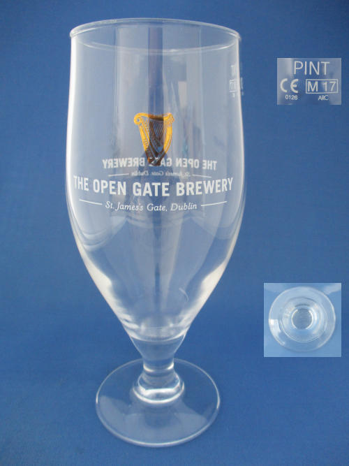 Open Gate Brewery Glass 002326B136