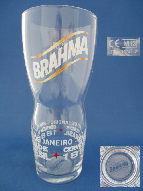 Brahma Beer Glass 002334B137