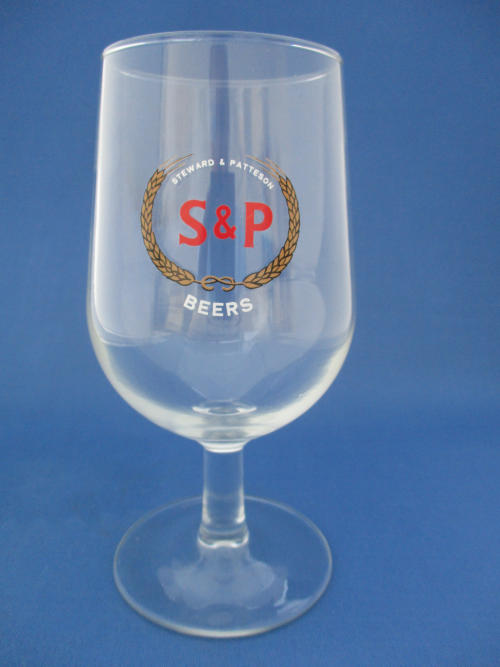 Steward & Patteson Beer Glass 002340B137