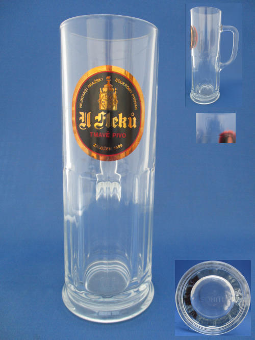 U Fleku Beer Glass 002341B137