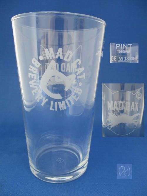 Mad Cat Beer Glass 002342B137
