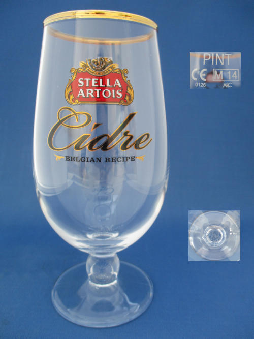 Stella Cidre Glass