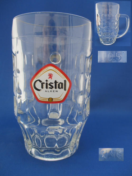 Cristal Alken Beer Glass 002354B138