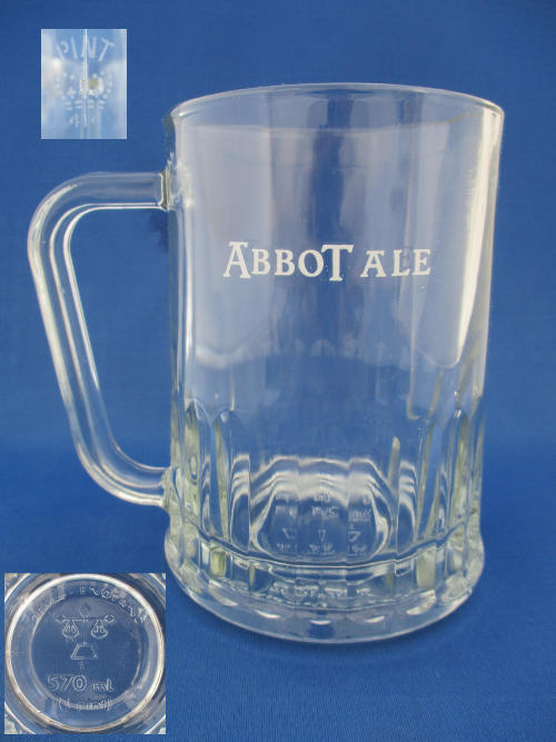 Abbot Ale Beer Glass 002355B138