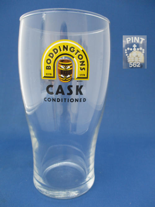 Boddingtons Beer Glass 002359B138
