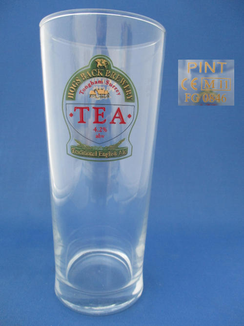 Hogs Back Beer Glass 002360B138