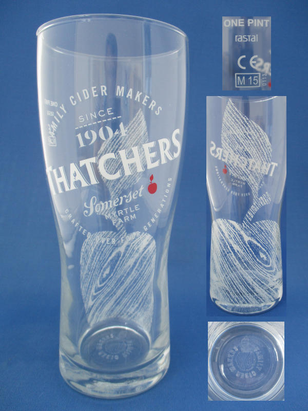 Thatchers Cider Glass 002364B138