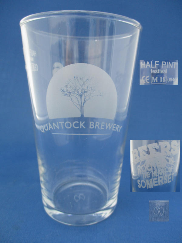 Quantock Beer Glass 002369B139