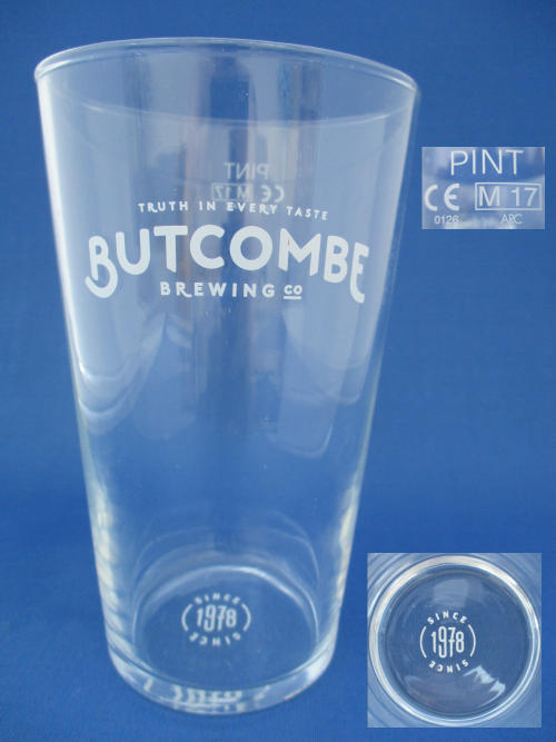 Butcombe Beer Glass 002371B139