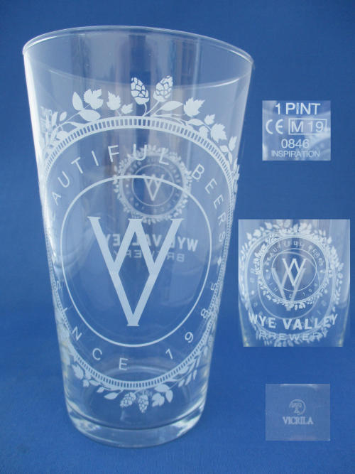 Wye Valley Brewery Glass