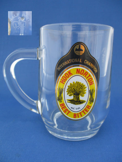 Hook Norton Beer Glass 002375B139