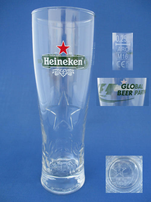 Heineken Beer Glass 002378B139