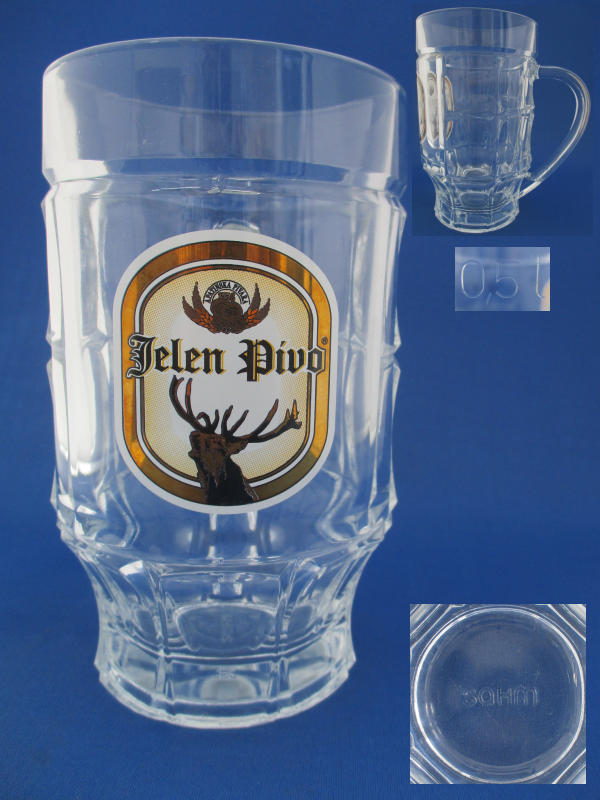 Jelen Pivo Beer Glass 002379B139
