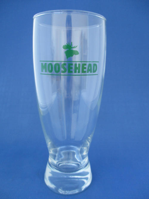Moosehead Beer Glass 002198B130