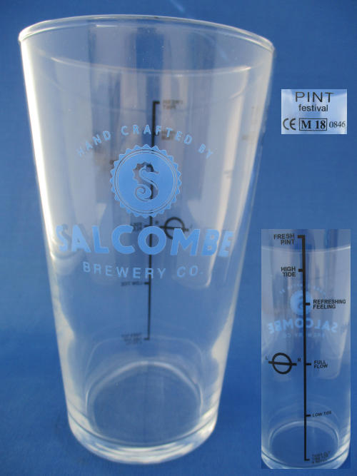 Salcombe Beer Glass 002404B140 