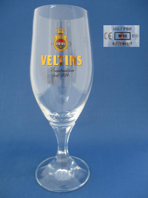 Veltins Beer Glass 002405B140