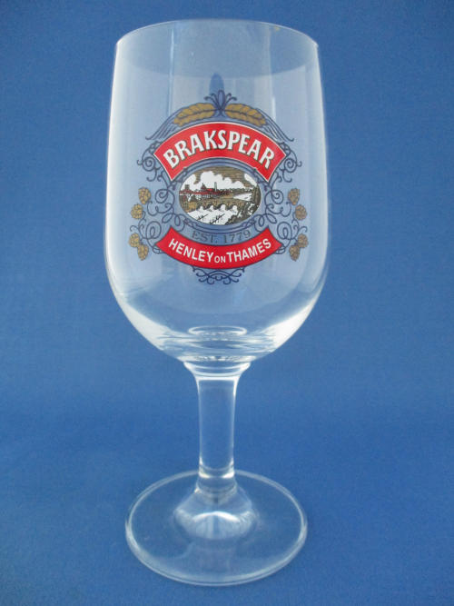 Brakspear Beer Glass 002431B142