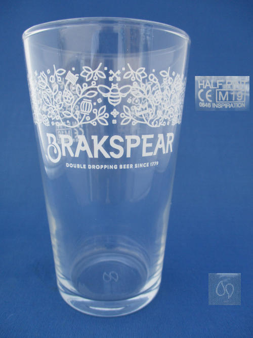 Brakspear Beer Glass 002440B143