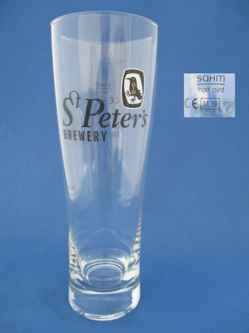 St Peters Beer Glass 002445B140