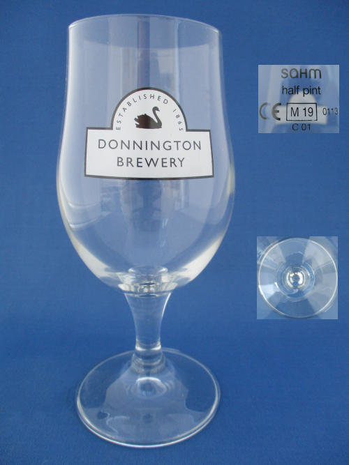 Donnington Beer Glass 002447B143