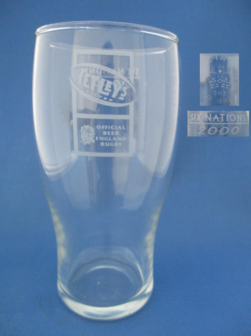 Tetley's Beer Glass 002452B143