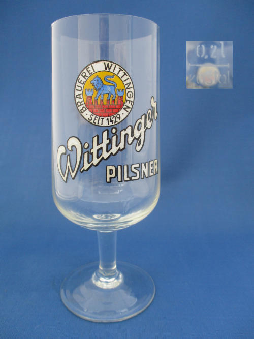 Wittinger Beer Glass 002455B143