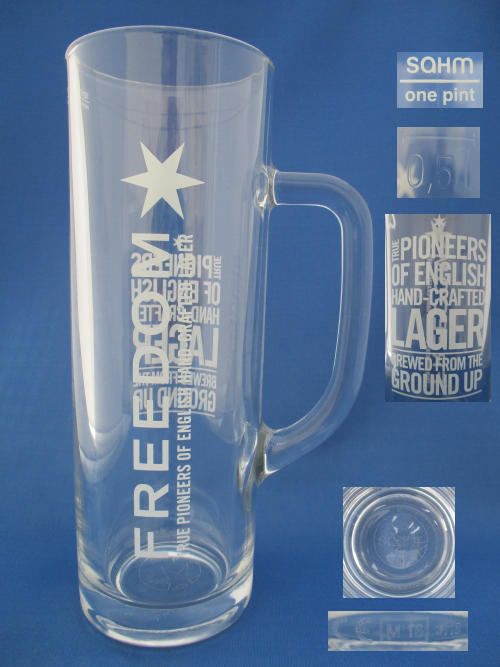 Freedom Beer Glass 002456B143