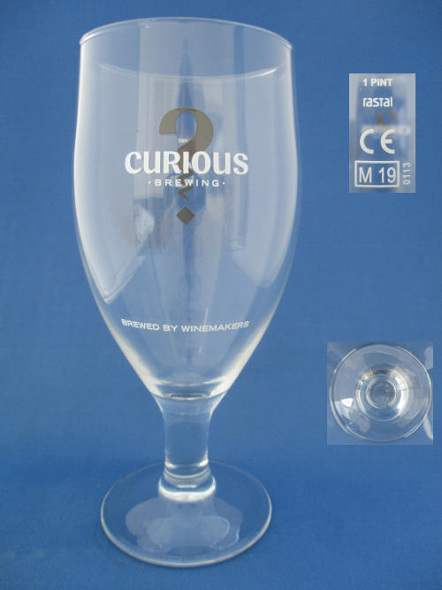 Curious Beer Glass