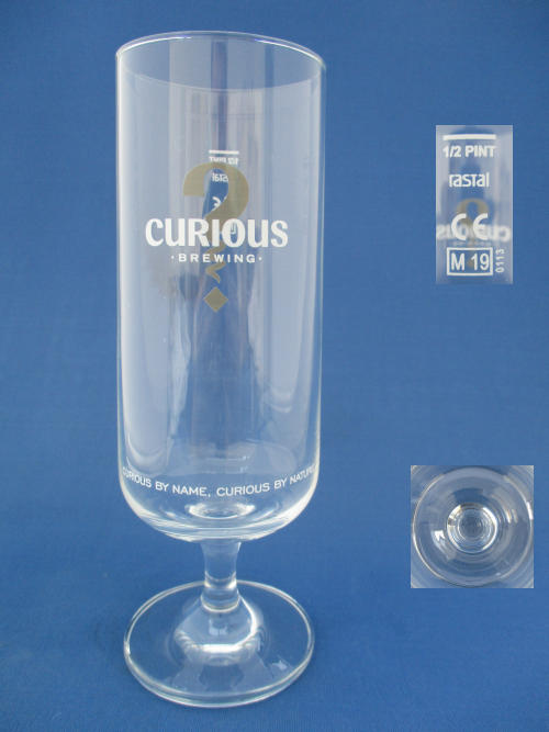 Curious Beer Glass