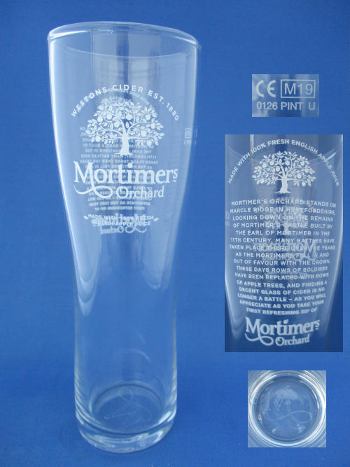 Mortimers Orchard Cider Glass