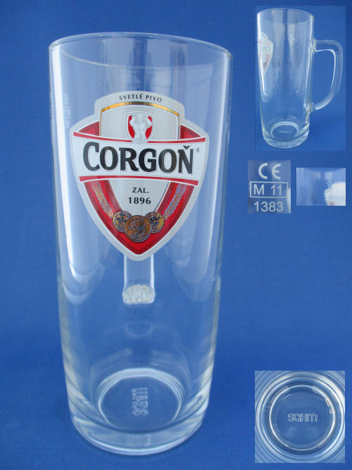 Corgon Beer Glass 002477B144