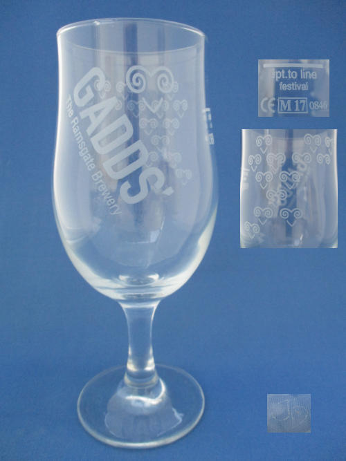 Gadds Beer Glass 002495B145