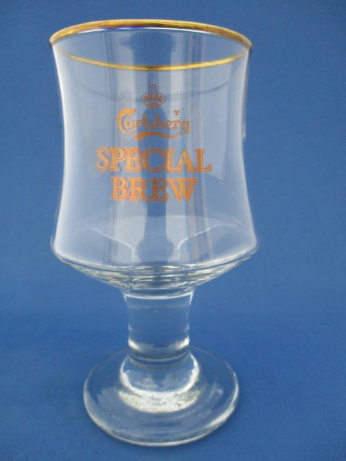 Carlsberg Special Brew Beer Glass 002498B145