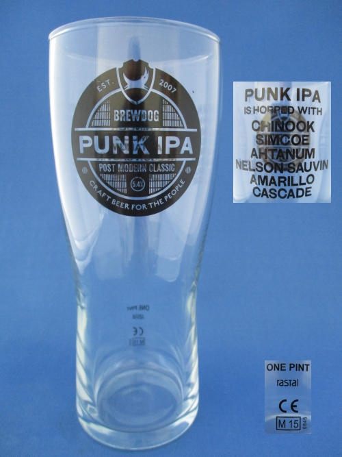 Brewdog Punk IPA Beer Glass