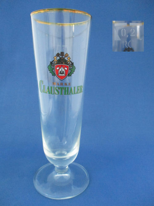 Marke Clausthaler Beer Glass