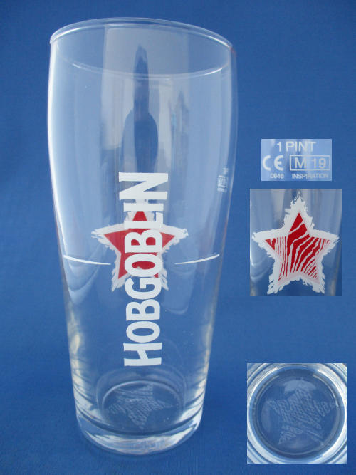 Hobgoblin Beer Glass 002511B146