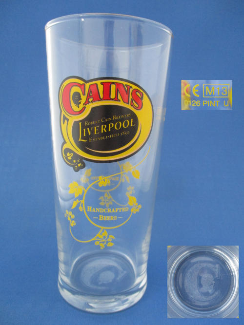 Cains Beer Glass 002534B147