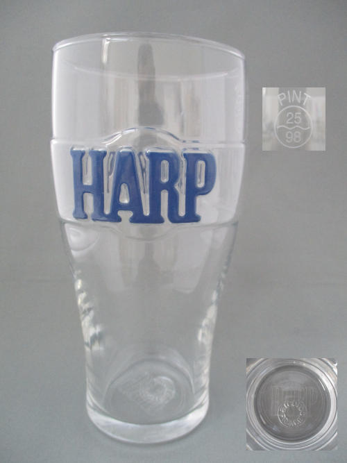 Harp Lager Glass 002535B147